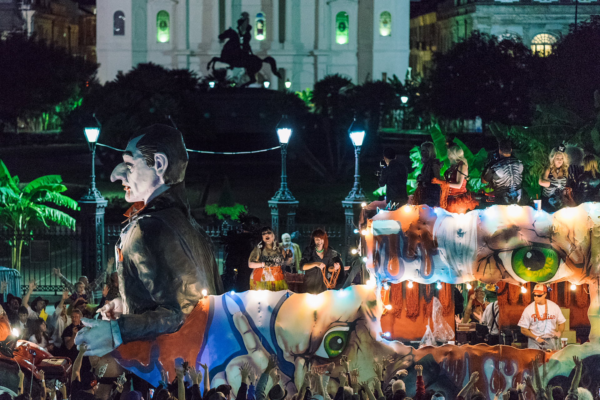 “Throw Me Something, Monsta!” Krewe of Boo French Market Inn